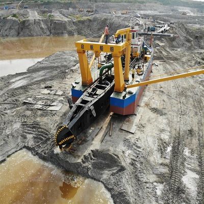 180000.000kg 総重量 カッター 1000m3 / H エンジンのパワー容量を持つ吸気ドレーガー