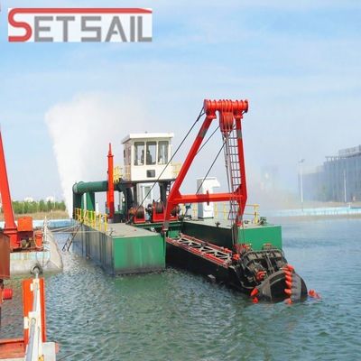 18インチ容量800m3/H 電動砂掘削機 カッター 吸い掘削機