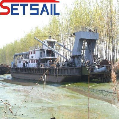 160m3-2000m3 容量 湖と川の掘削ソリューションのための車輪バケツ掘削機