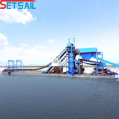 鉱山 掘削 金船 河川 終身 販売後 サービス 掘削 深さ 7m-20m