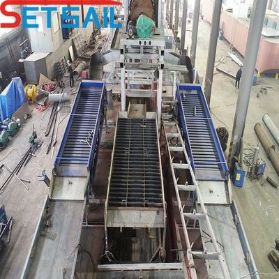バケットチェーン 金とダイヤモンドの採掘設備 4kw*3-15kw*3 移行装置 量