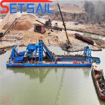 24~38m 総長 湖 川砂採掘用金とダイヤモンド採掘用ドレーガー