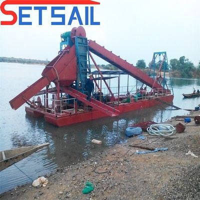 24~38m 総長 湖 川砂採掘用金とダイヤモンド採掘用ドレーガー