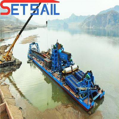 24~38m 総長 湖 川砂採掘用金とダイヤモンド採掘用ドレーガー