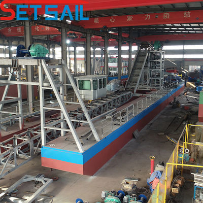 75kw-240kw オーダーメイド合金鋼チェーンバケツ 金掘削機 重作業用