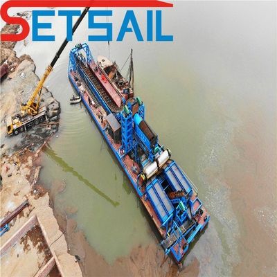 60m3-500m3 容量 カスタマイズされたチェーンバケツ 砂金ドレーガー トラムルスクリーン