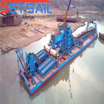 75kw-150kw 低故障バケット 7m-20m 掘削深さの金とダイヤモンド鉱山機械
