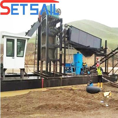 鋳鉄サイクロン砂 金とダイヤモンド 掘削機械を販売する 容量60m3-500m3