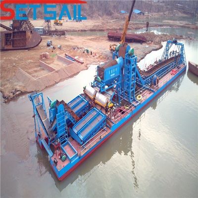 86PCS-100PCS 高さ1.0m-2m 川チェーンバケツ 遠心分離器付き金鉱機械