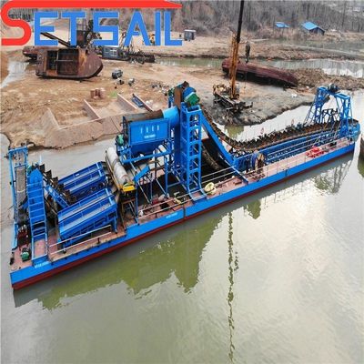 180000.000kg パッケージ 総重量 チェーン バケット リバー ゴールド マシン 砂湖