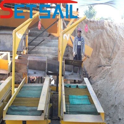 金とダイヤモンドのジグリング 2セットの遠心分離機 50-500トンの容量