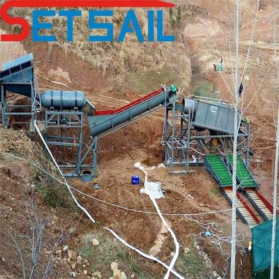 金とダイヤモンドのジグリング 2セットの遠心分離機 50-500トンの容量
