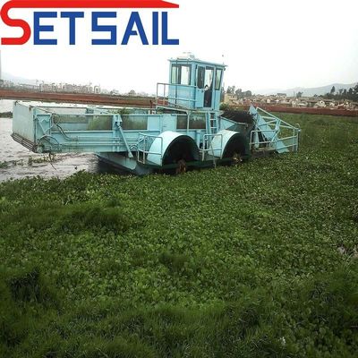 7.2m-25m 総長さ 7.5-50m3 負荷容量を持つ湖のゴミ清掃機