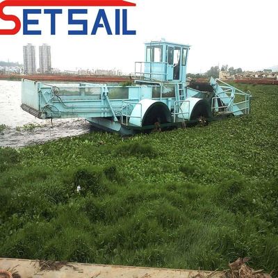 3m-6m 切断幅と1.2m-2m 切断深さのポータブル水生植物収穫機