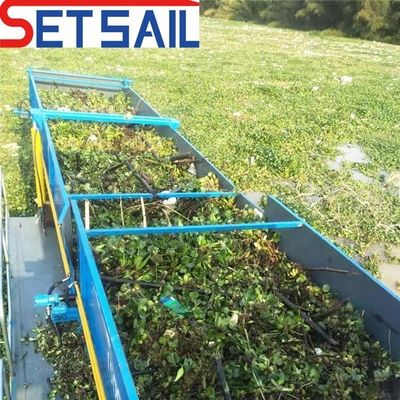 水路清掃用水中雑草刈り機