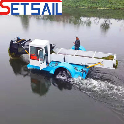 ディーゼルエンジンのカスタマイズされた水玉の収穫船 セット帆で電動