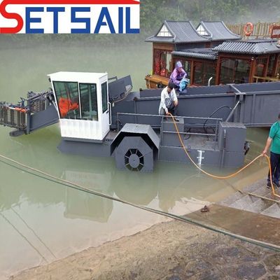 50m3 マックス. 浮遊ゴミを除去するための水中雑草刈り機の負荷容量