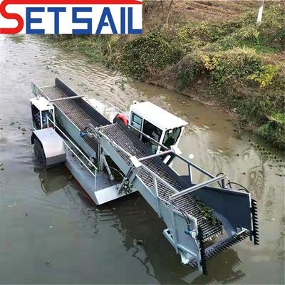 50m3 マックス. 浮遊ゴミを除去するための水中雑草刈り機の負荷容量