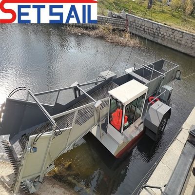 50m3 マックス. 浮遊ゴミを除去するための水中雑草刈り機の負荷容量