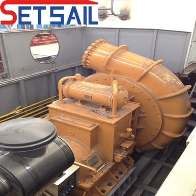 CTN スロットタイプ オープンインペルラーとギアボックス接続付きの川砂吸水ポンプ